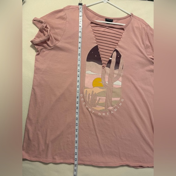 Torrid Cut Tee Dessert Dreaming sz 3 - Picture 6 of 10